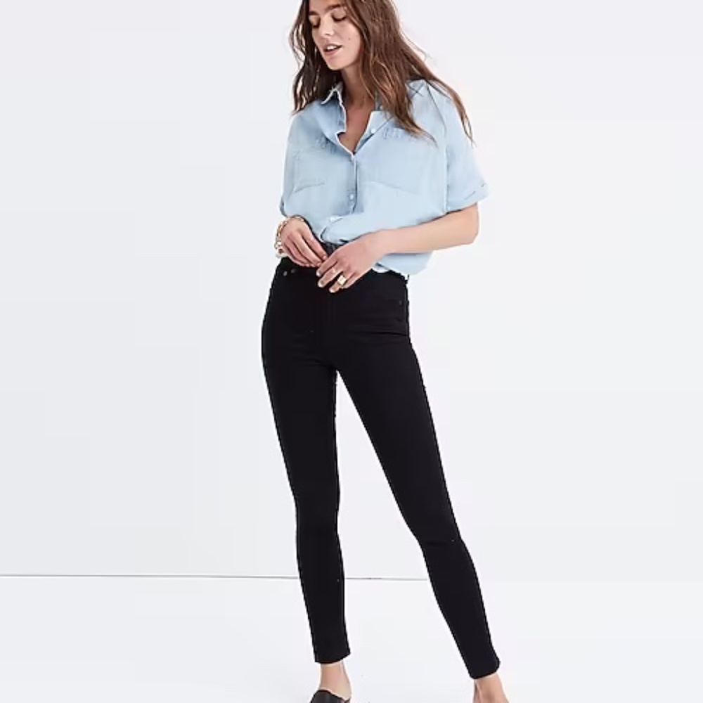 Madewell 10”H High rise Jeans in Carbondale Wash NWT
